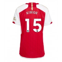 Arsenal Jakub Kiwior #15 Hemmatröja Kvinnor 2023-24 Korta ärmar